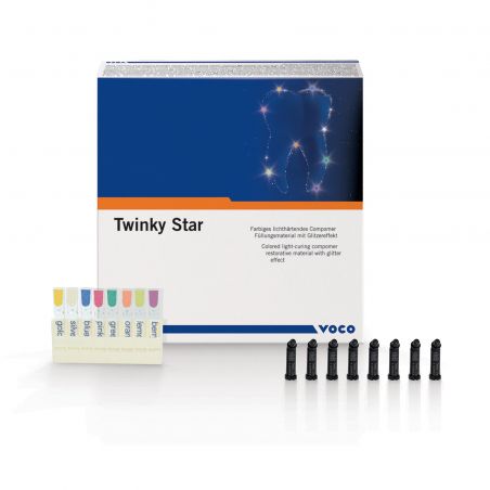 Twinky star - Trusa compozit flow colorat pentru copii 40*0.25gr