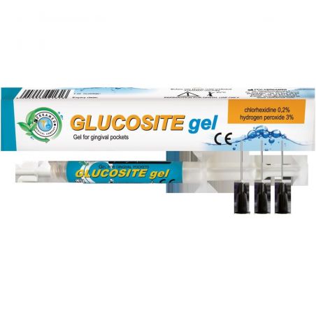 Glucosit gel - clorhexidina cu peroxid 3% 2 ml