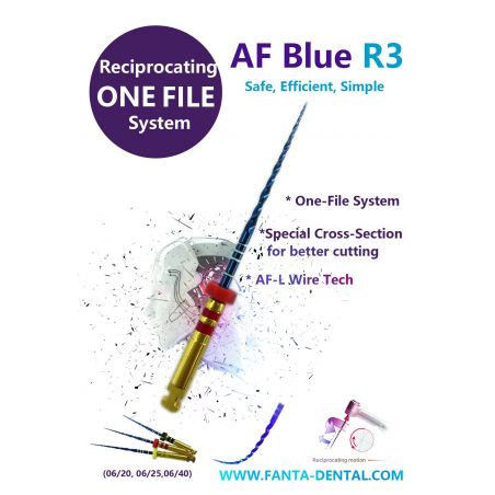 Ace Reciproc AF Blue R3 6 buc/set