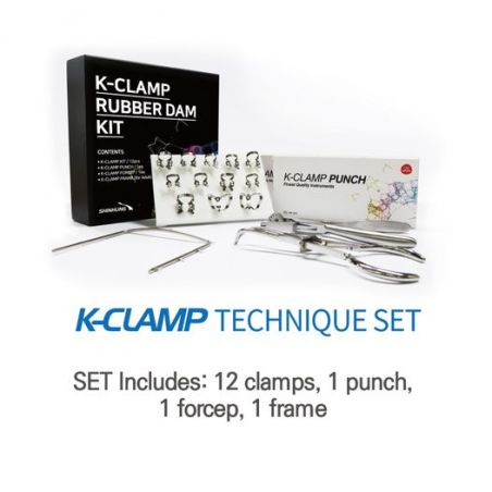 Kit Technique 12 cleme diga K-CLAMP Shinhung Coreea