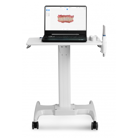 Cart scanner intraoral laptop