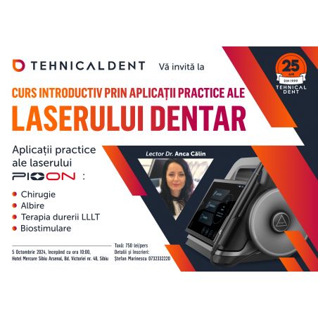 5 octombrie 2024 Sibiu APLICAȚII PRACTICE ALE LASERULUI DENTAR