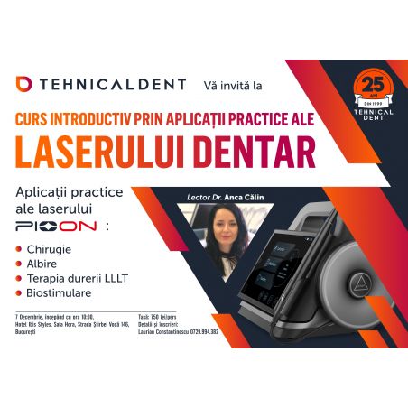 7 decembrie 2024 București APLICAȚII PRACTICE ALE LASERULUI DENTAR