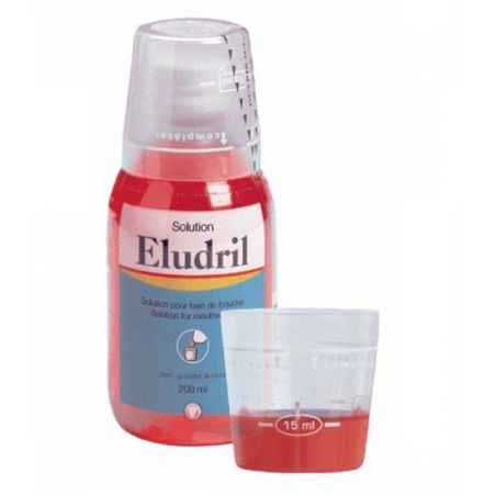 Apa de gura cu clorhexidina Eludril 200 ml