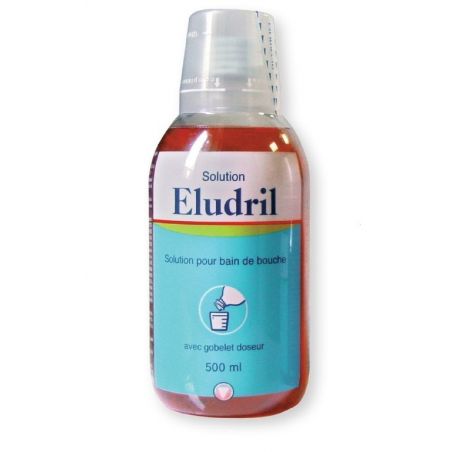 Apa de gura cu clorhexidina Eludril 500 ml