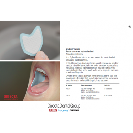 Banda control saliva Drydent Parotid